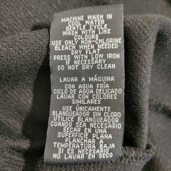 NWT Mario Serrani Womens Black Textured Knit‎ Sheath Dress Medium - Picture 9 of 13